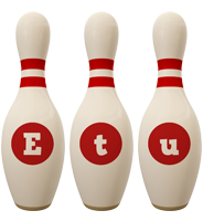 Etu bowling-pin logo