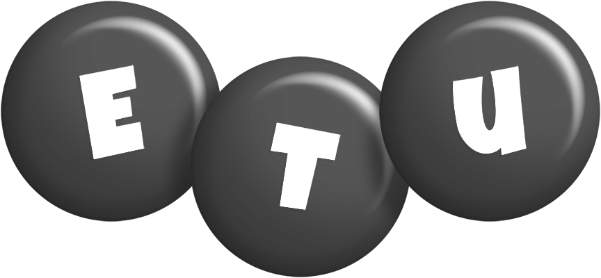 Etu candy-black logo