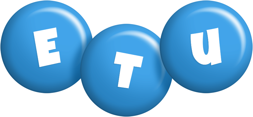 Etu candy-blue logo