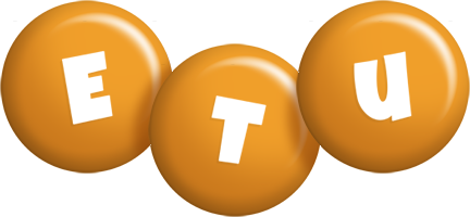 Etu candy-orange logo