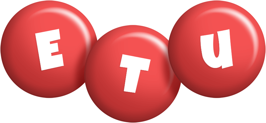 Etu candy-red logo