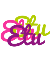 Etu flowers logo