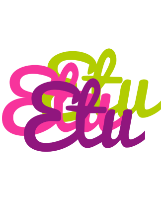 Etu flowers logo