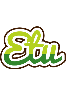 Etu golfing logo