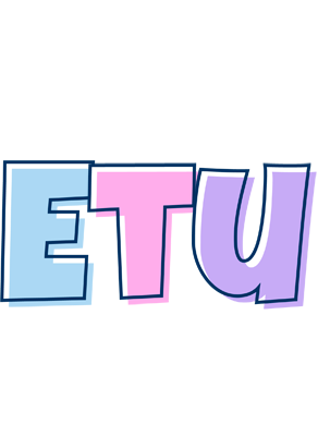 Etu pastel logo
