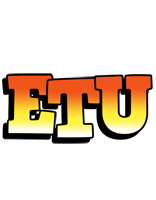 Etu sunset logo