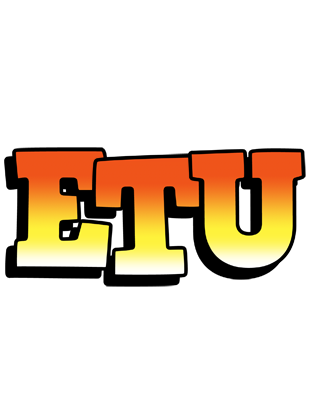 Etu sunset logo