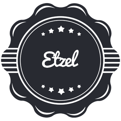 Etzel badge logo