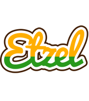 Etzel banana logo