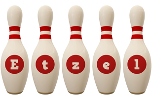 Etzel bowling-pin logo