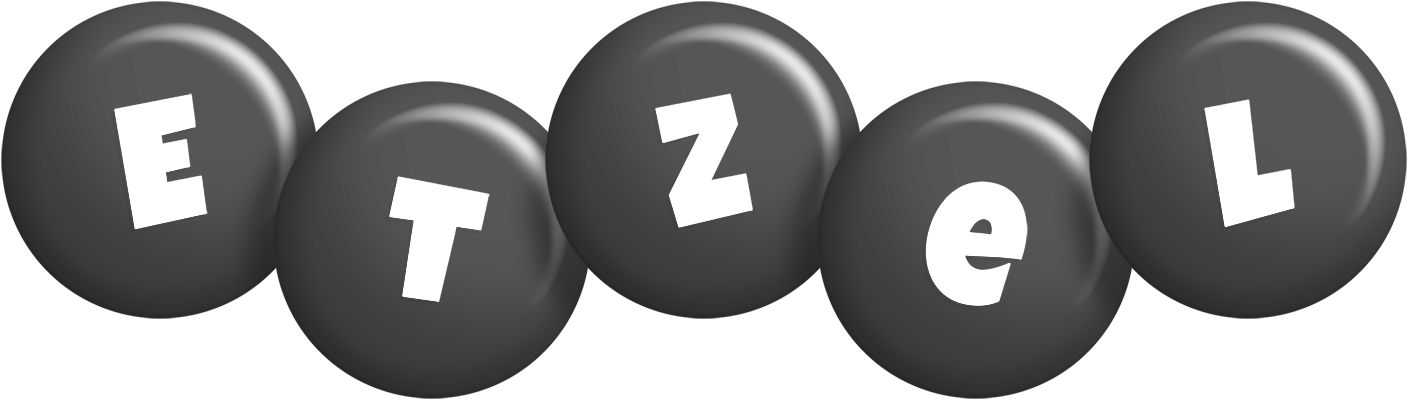 Etzel candy-black logo