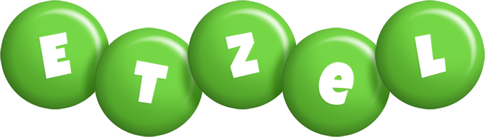 Etzel candy-green logo