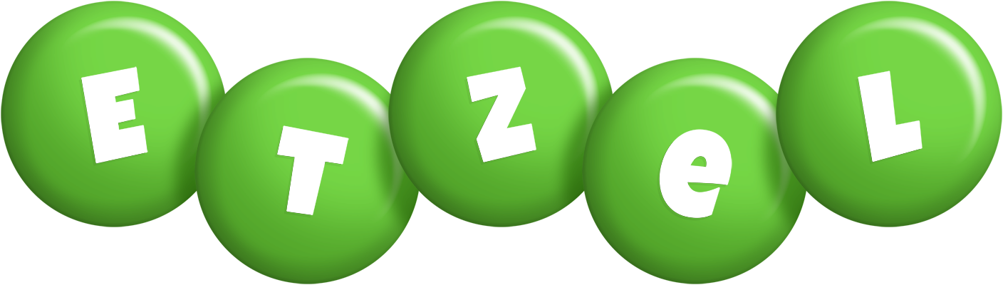 Etzel candy-green logo