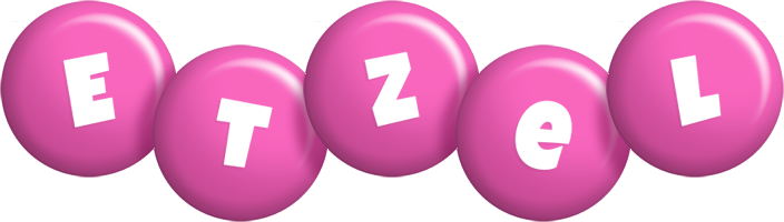 Etzel candy-pink logo