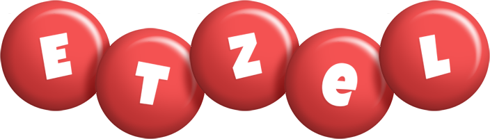 Etzel candy-red logo