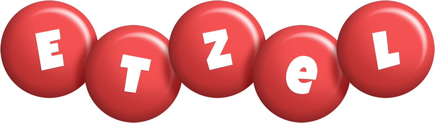 Etzel candy-red logo