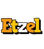 Etzel cartoon logo