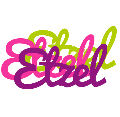 Etzel flowers logo