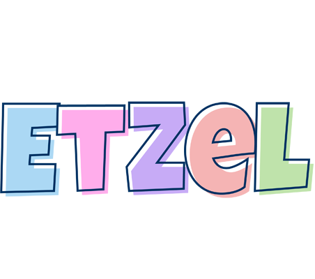 Etzel pastel logo