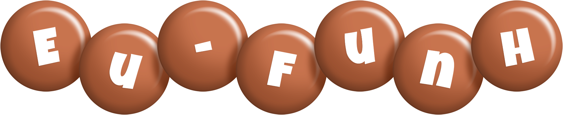 Eu-Funh candy-brown logo
