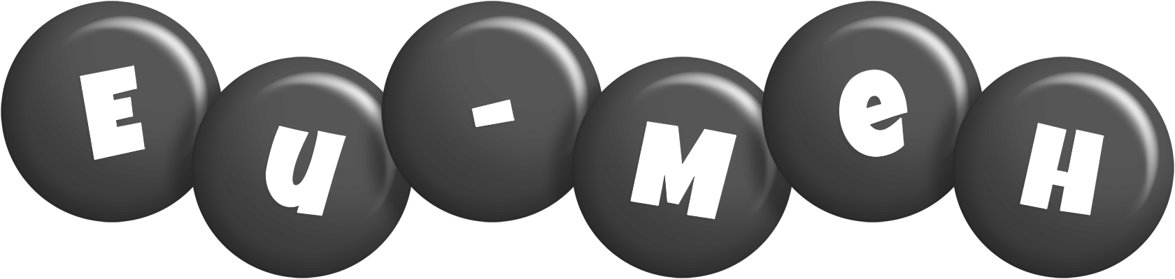 Eu-Meh candy-black logo