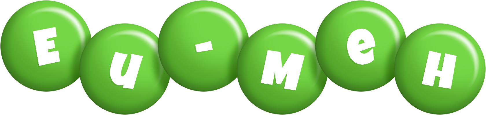 Eu-Meh candy-green logo