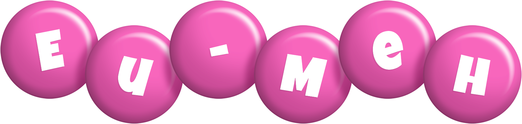 Eu-Meh candy-pink logo