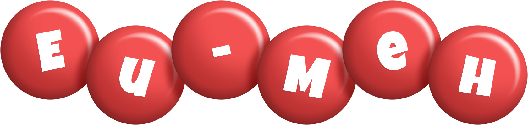 Eu-Meh candy-red logo