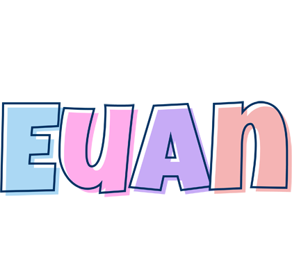 Euan pastel logo