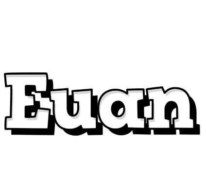 Euan snowing logo