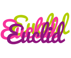 Euclid flowers logo