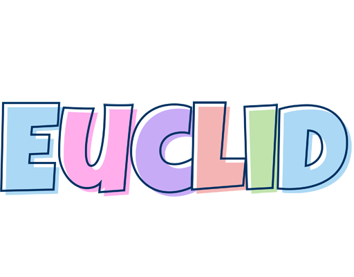 Euclid pastel logo