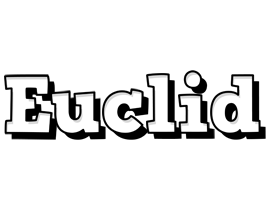 Euclid snowing logo