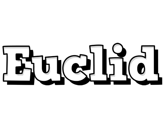 Euclid snowing logo