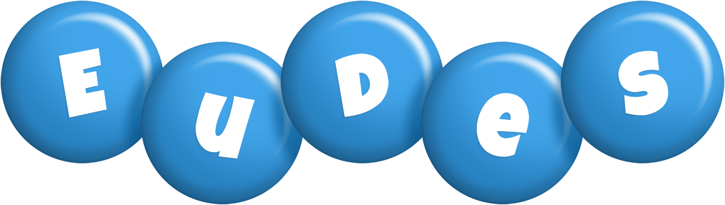 Eudes candy-blue logo