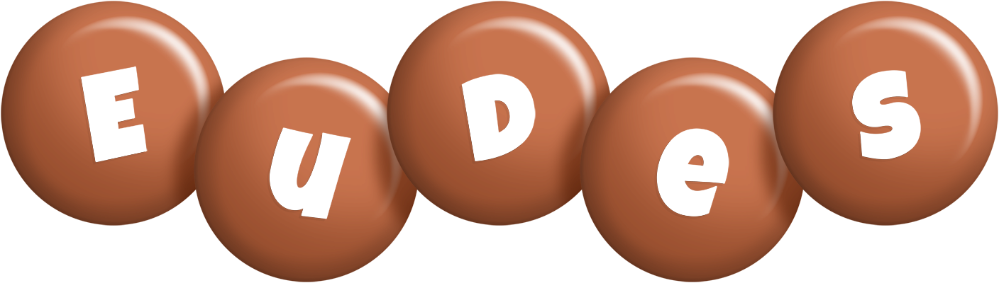 Eudes candy-brown logo