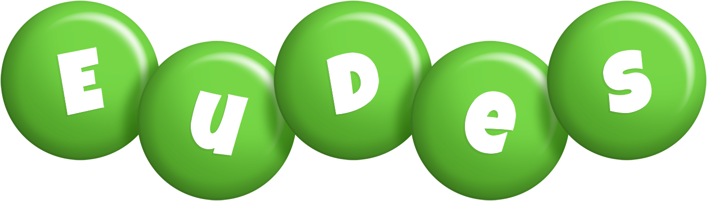 Eudes candy-green logo