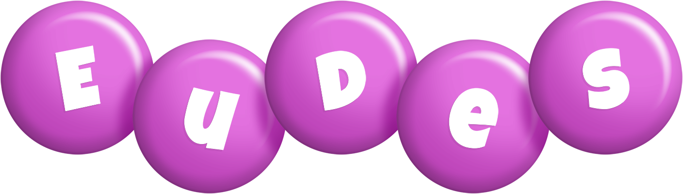 Eudes candy-purple logo