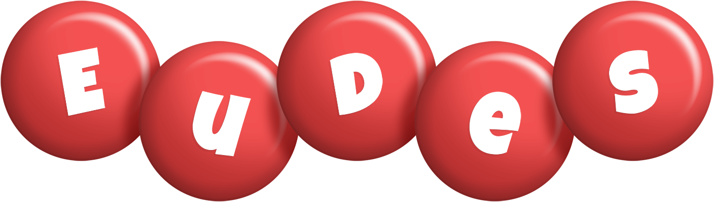 Eudes candy-red logo