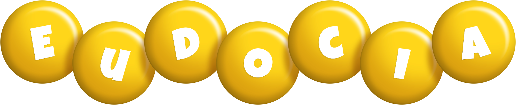Eudocia candy-yellow logo