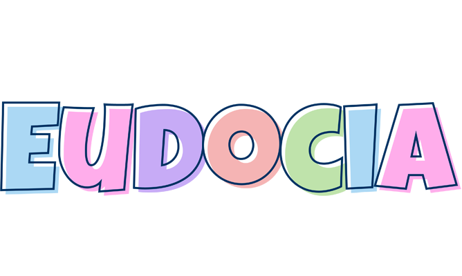Eudocia pastel logo