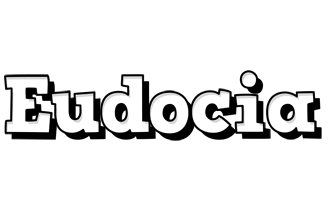 Eudocia snowing logo