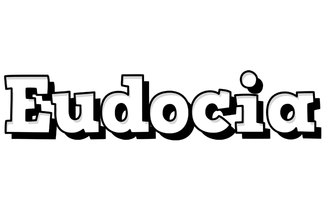 Eudocia snowing logo