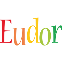 Eudor birthday logo