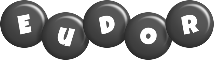 Eudor candy-black logo
