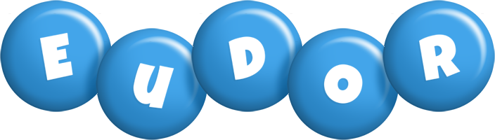 Eudor candy-blue logo