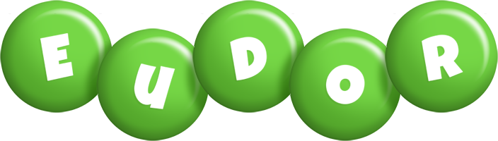 Eudor candy-green logo