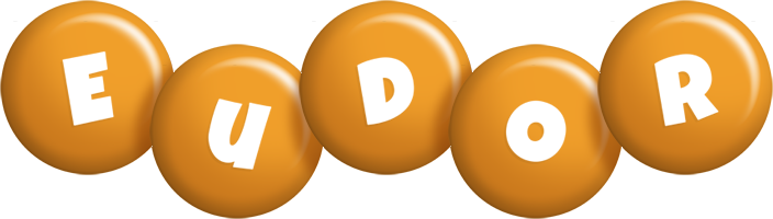 Eudor candy-orange logo