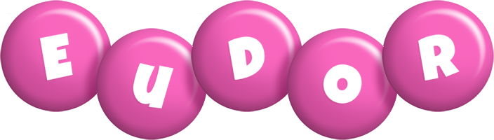 Eudor candy-pink logo