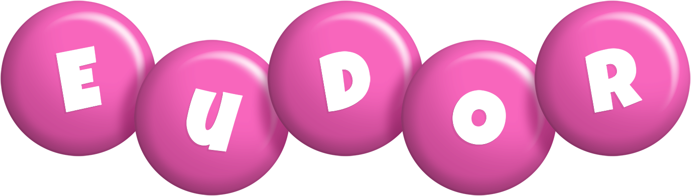 Eudor candy-pink logo
